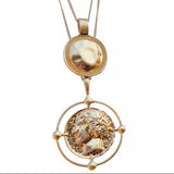 Adrianna Gold Pendent Necklace