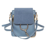 Capri Blue Mini Backpack/Handbag