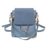Capri Blue Mini Backpack/Handbag